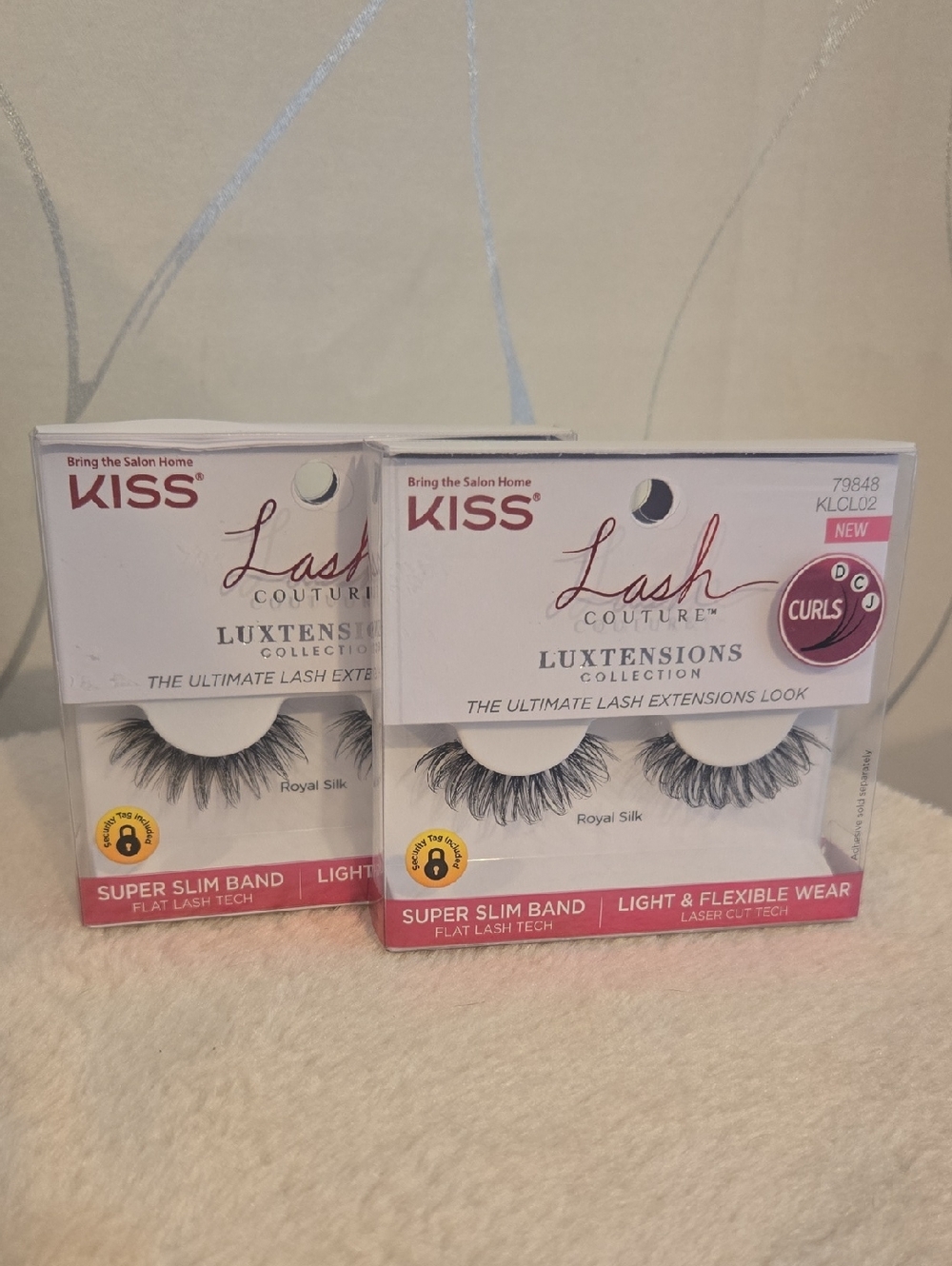 KISS Lash Couture Luxtensions False Eyelashes - Black [2boxes]